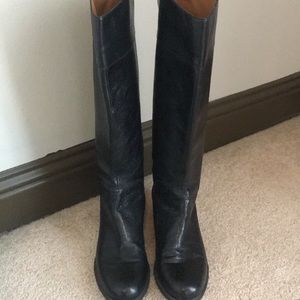 Nine West - Black Riding Boots